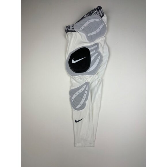 Size Small - $125 Nike Pro HyperStrong Full Length Padded Football Pants White - Picture 1 of 3
